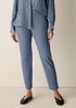 Washable Stretch Crepe Slim Pant