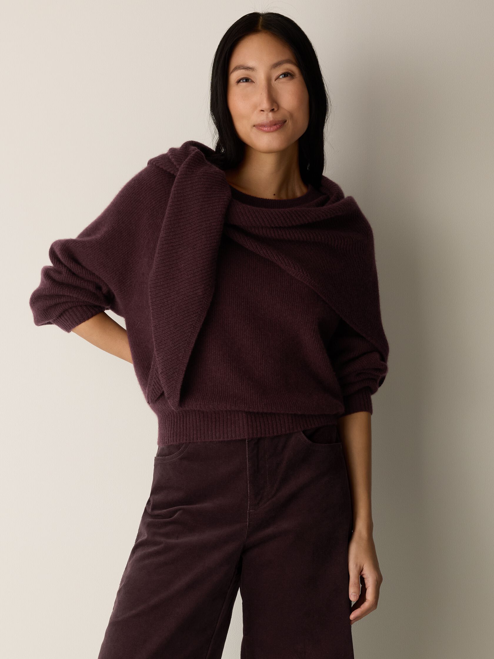 Italian Cashmere Triangle Scarf
