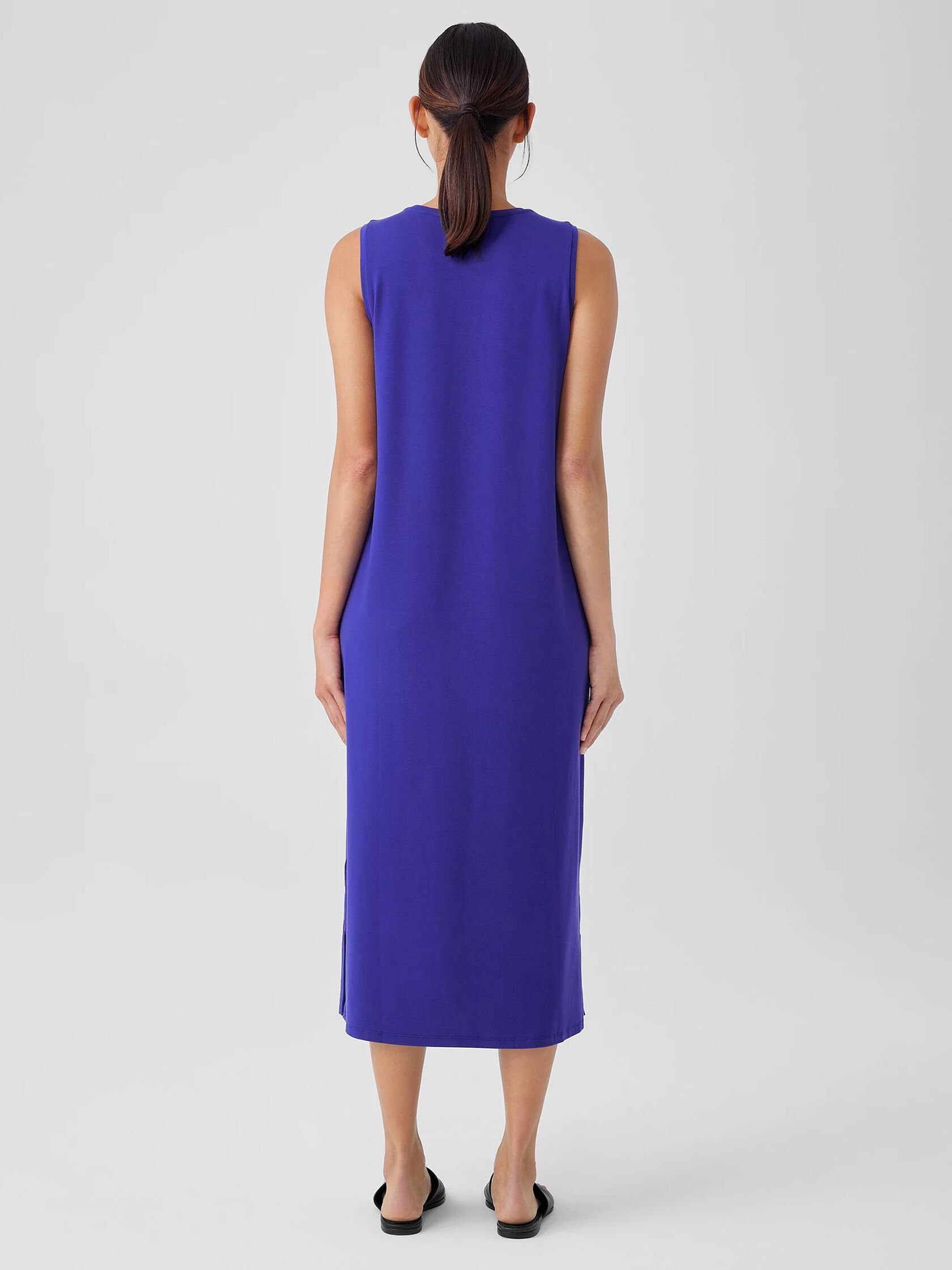 Stretch Jersey Knit Tank Dress