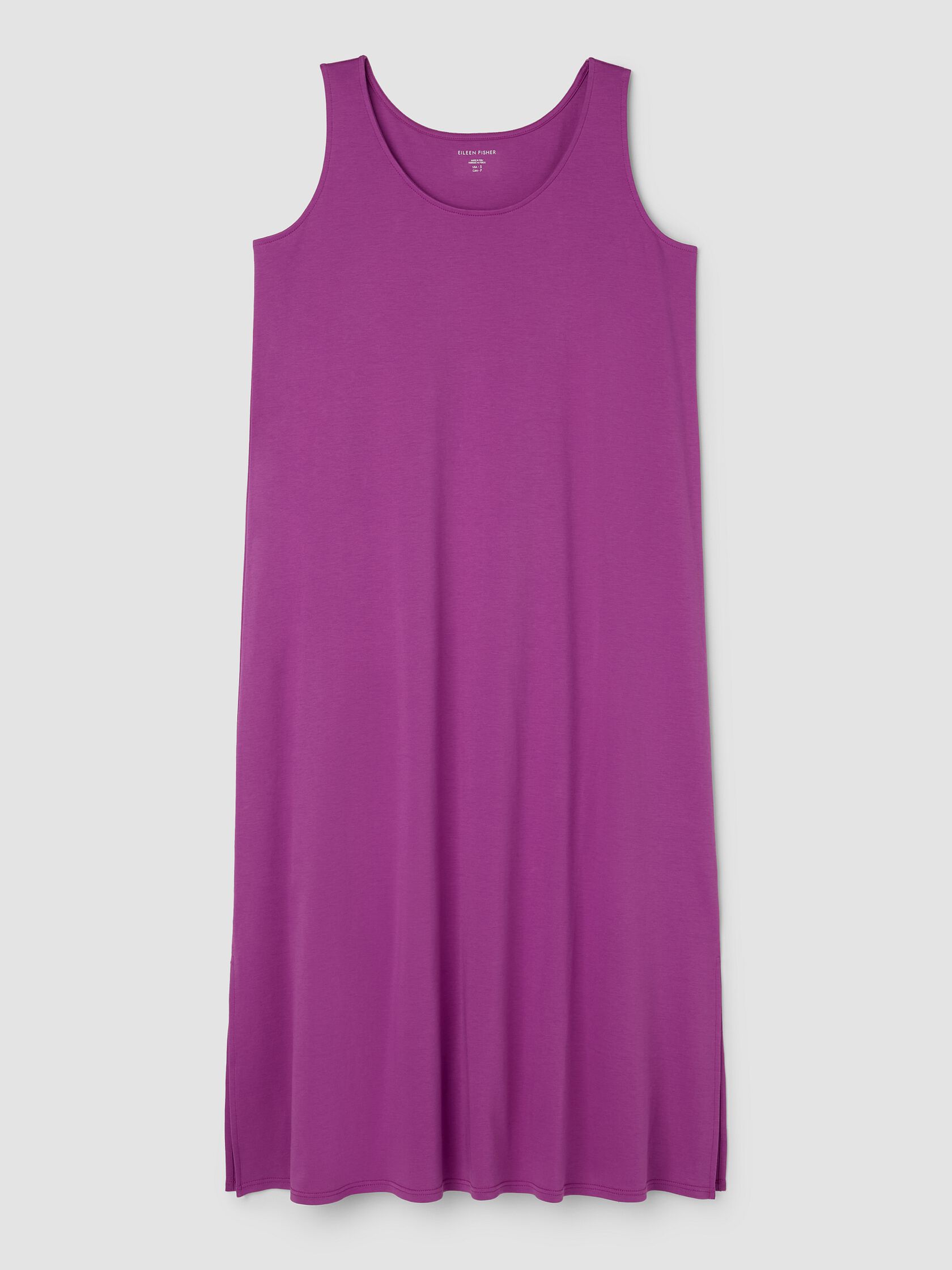 Organic Cotton Interlock Tank Sleep Dress