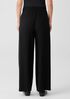 Silk Georgette Crepe Pintuck Pant