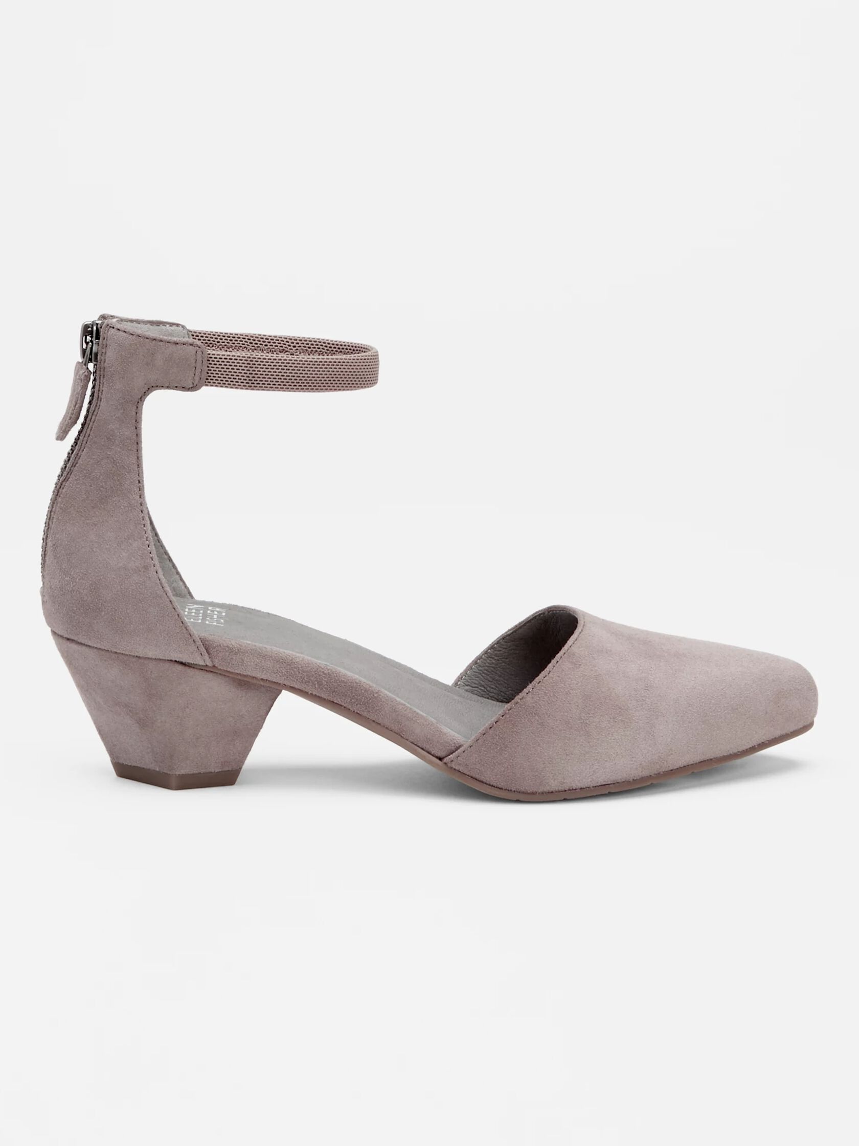 Just Suede Ankle-Strap Pump