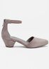 Just Suede Ankle-Strap Pump