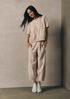 Garment-Dyed Organic Cotton Terry Lantern Pant