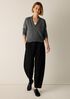 Felted Wool Jersey Lantern Pant in Regenerative Wool