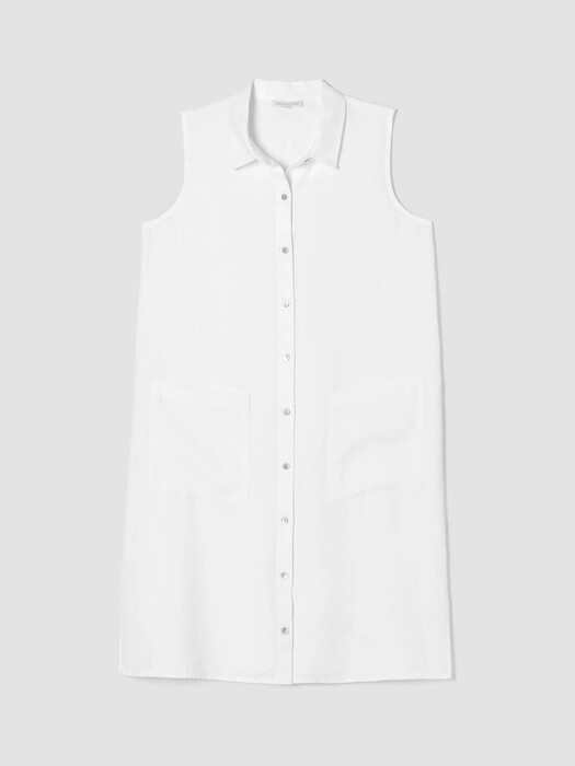 Organic Linen Sleeveless Dress