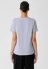 Organic Pima Cotton Jersey Round Neck Tee