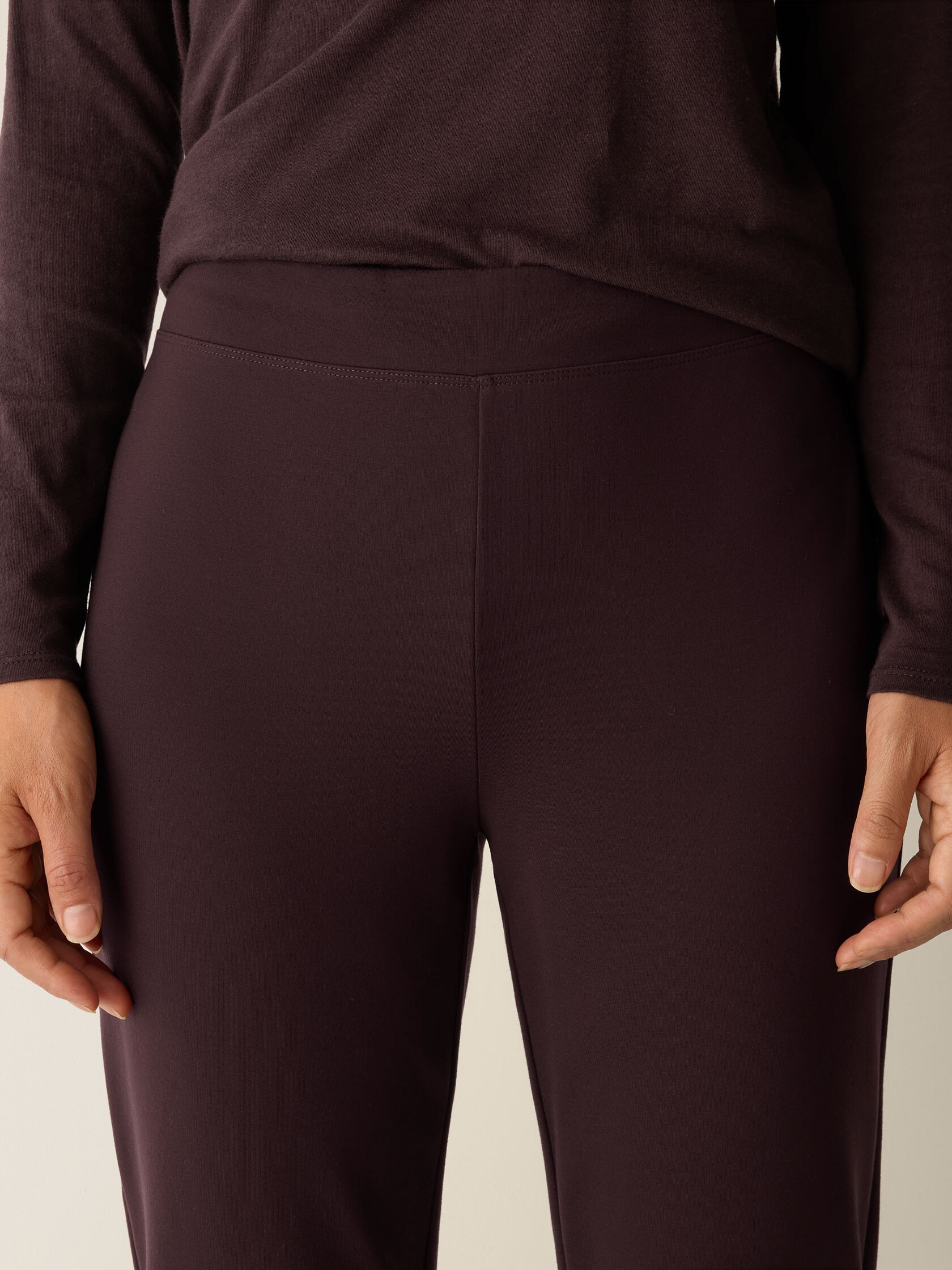 Washable Flex Ponte Slim Pant