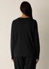 Organic Cotton Interlock Crew Neck Sleep Top