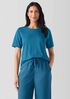 Organic Pima Cotton Jersey Round Neck Tee