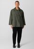 Light Cotton Nylon Short Trench Coat