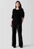 Washable Flex Ponte Pintuck Wide Pant