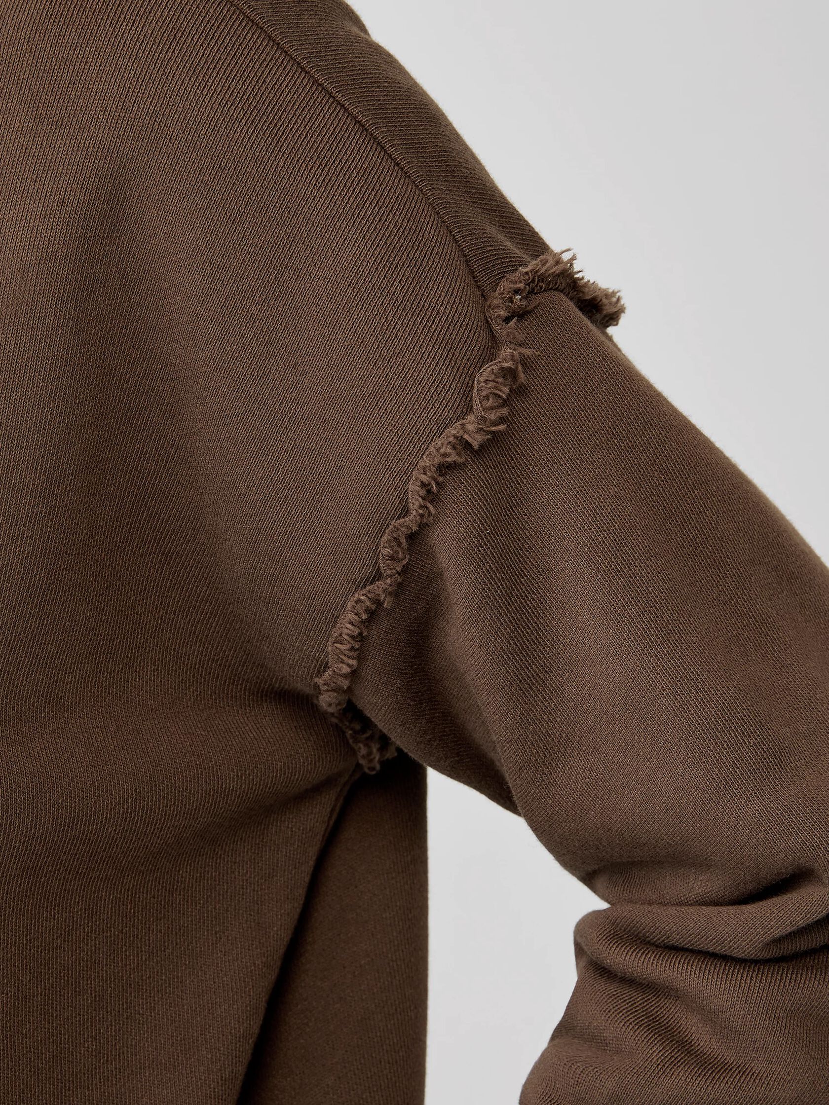 Organic Cotton French Terry Hooded Jacket