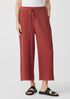 Organic Cotton Gauze Wide-Leg Pant