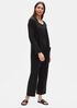 Silk & Organic Cotton Interlock Long Cardigan