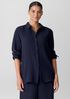 Organic Cotton Lofty Gauze Classic Collar Shirt
