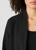 Organic Cotton Pucker High Collar Jacket