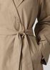 Light Cotton Nylon Trench Coat