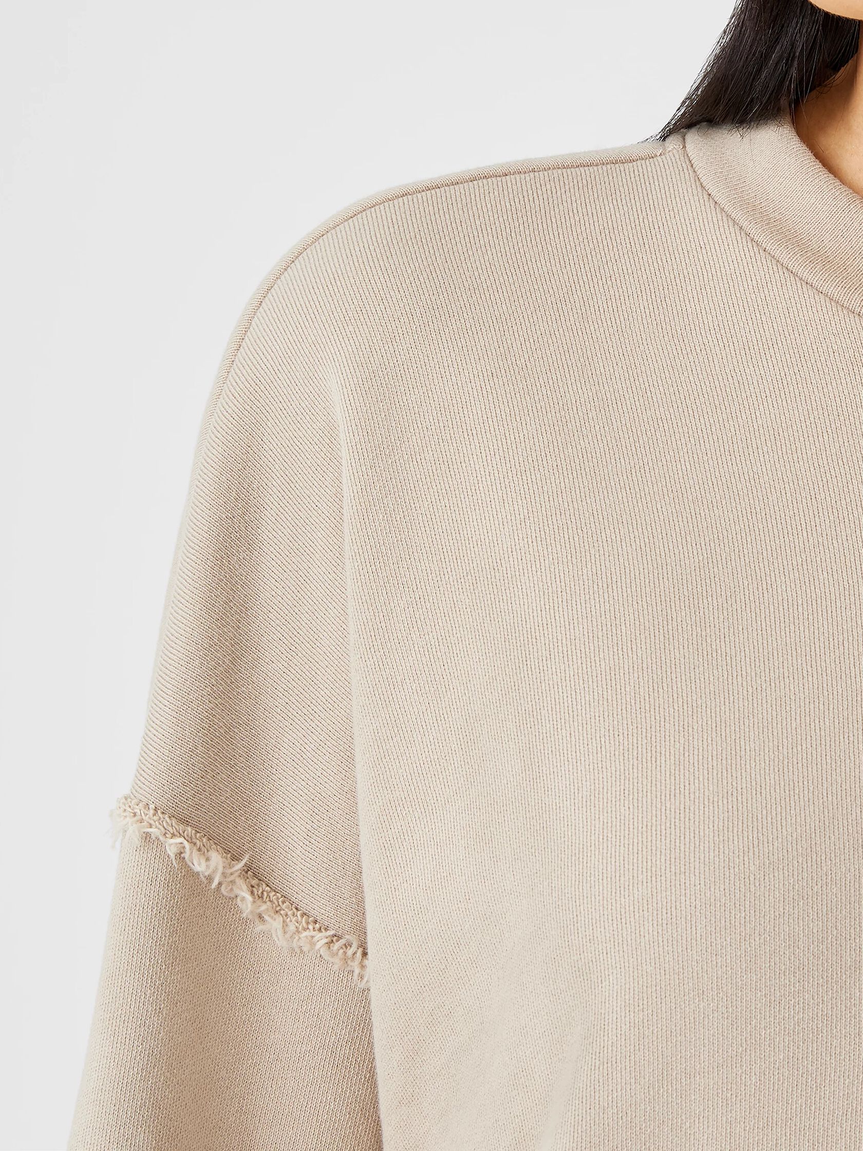 Organic Cotton French Terry Box-Top
