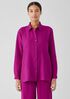 Organic Handkerchief Linen Classic Collar Shirt