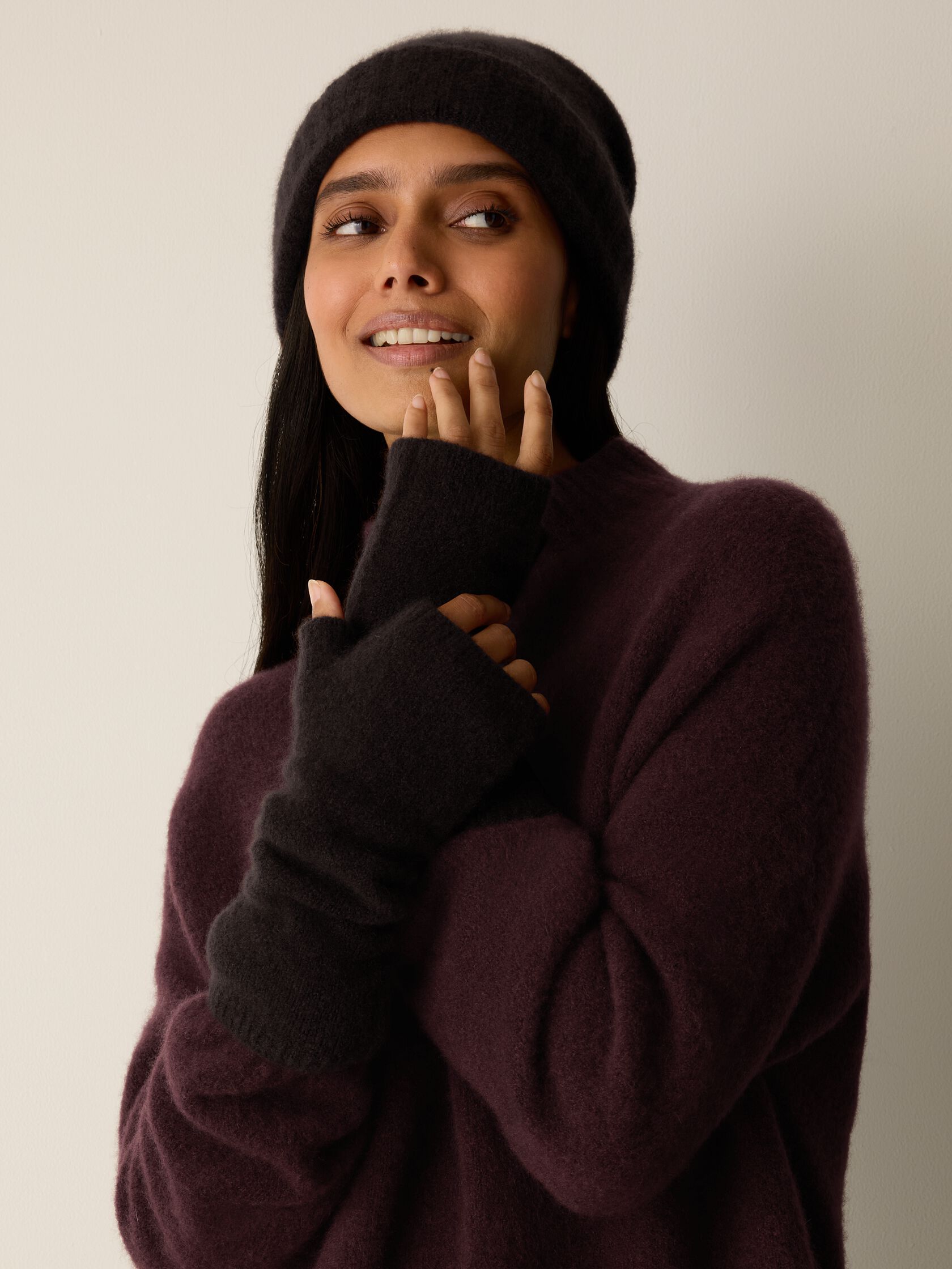 Cashmere Silk Boucle Bliss Glovelettes