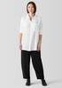 Silk Georgette Crepe Lantern Pant