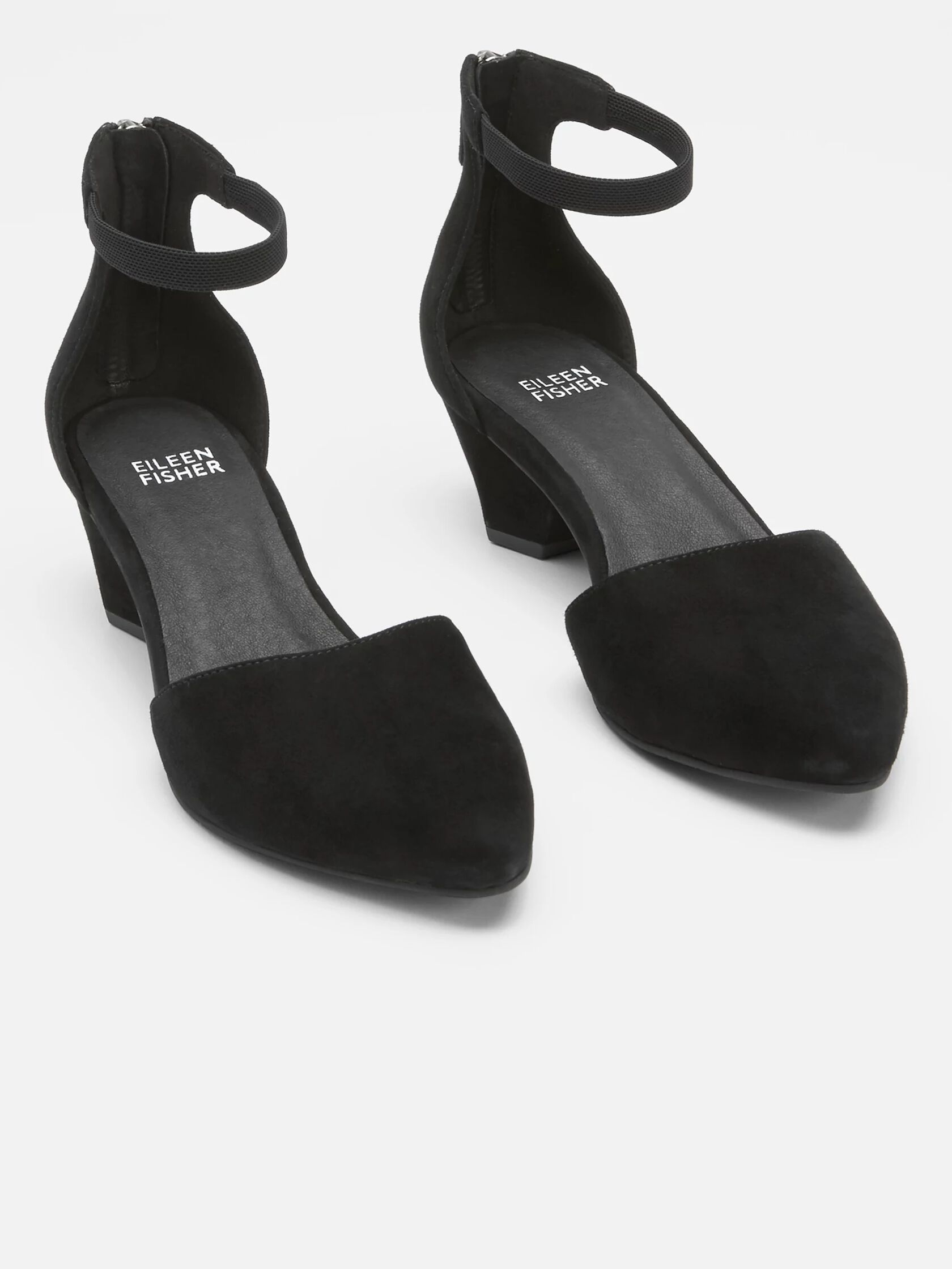 Just Suede Ankle-Strap Pump