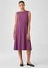 Viscose Jersey Sleeveless Tie Dress