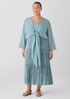 Sheer Silk Georgette Tie Jacket