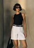 Pima Cotton Stretch Jersey Slim Tank