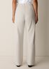 Felted Wool Jersey Full-Length Straight Trouser&nbsp;in Regenerative Wool