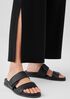 Stretch Jersey Knit Pant with Slits