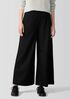 Felted Wool Jersey Wide-Leg Pant in Regenerative Wool