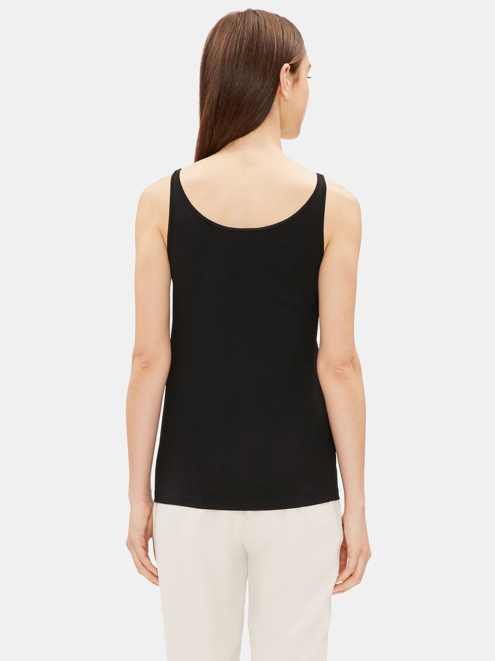 System Silk Jersey Long Cami