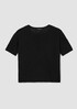 Organic Cotton Linen Slub Jewel Neck Top