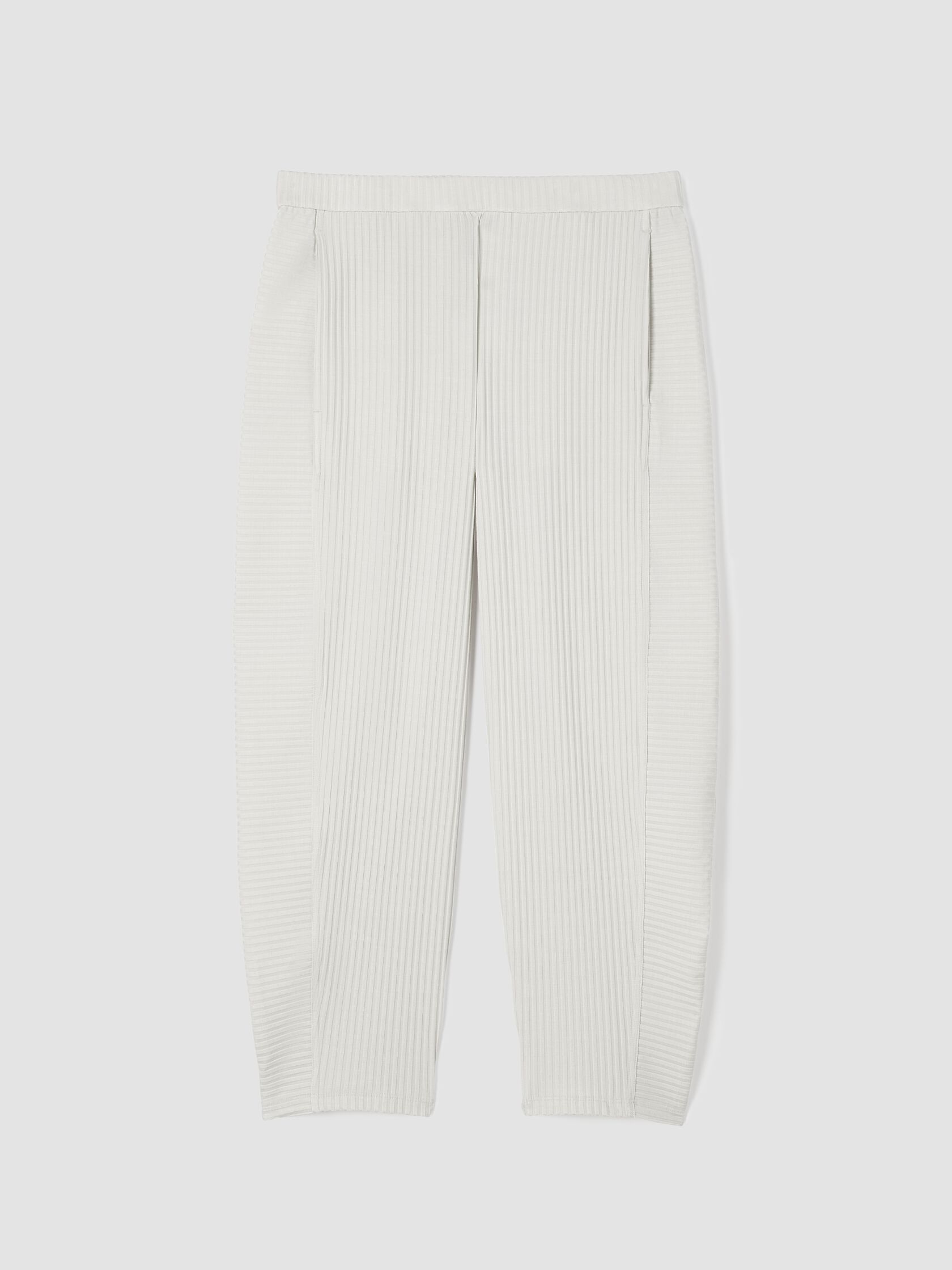 Textured Stretch Rib Lantern Pant
