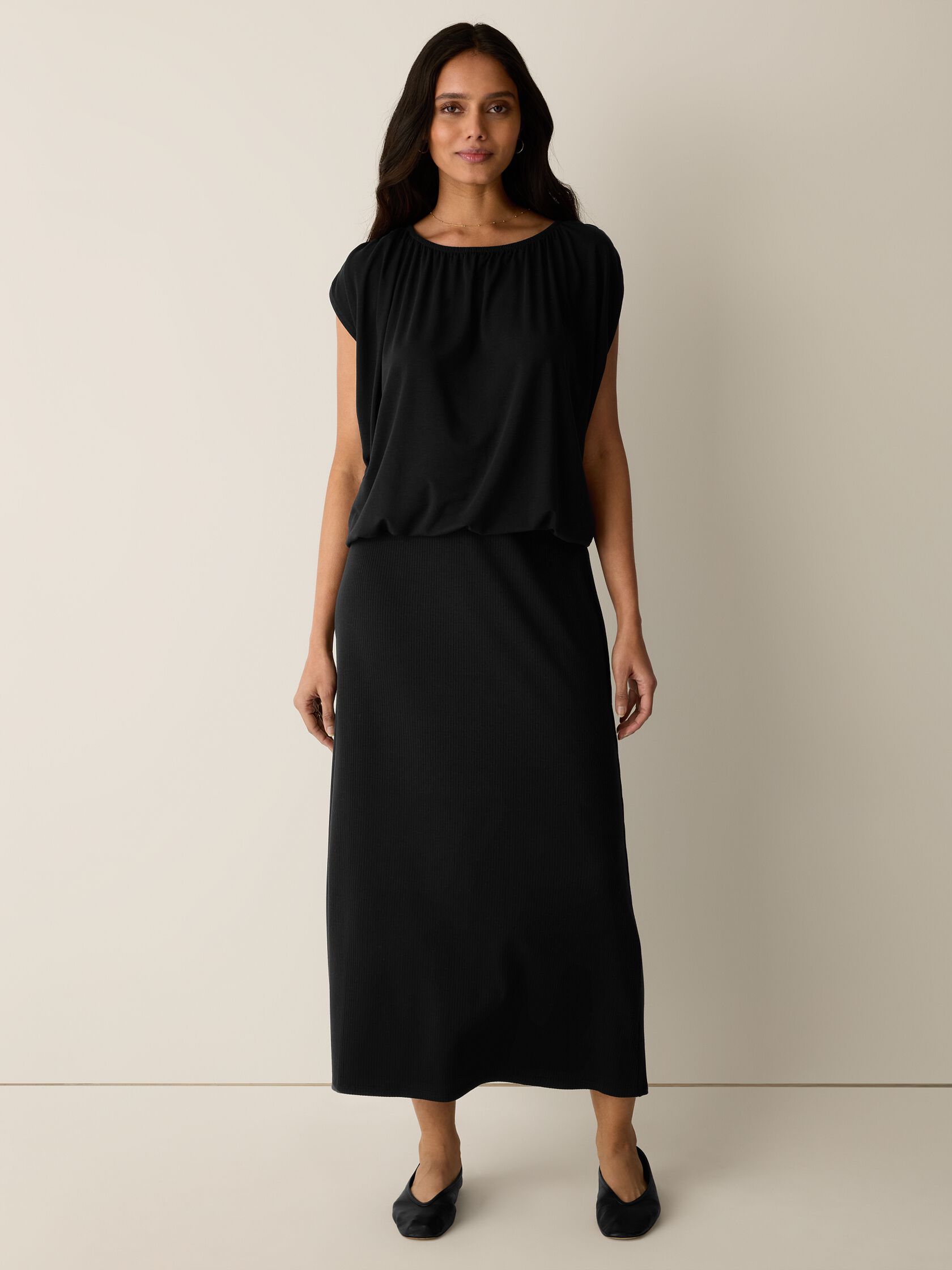 Ribbed Knit Skirt