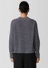 Recycled Cotton Twist Mock Neck Top