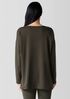 Cozy Brushed Terry Hug Long Box-Top