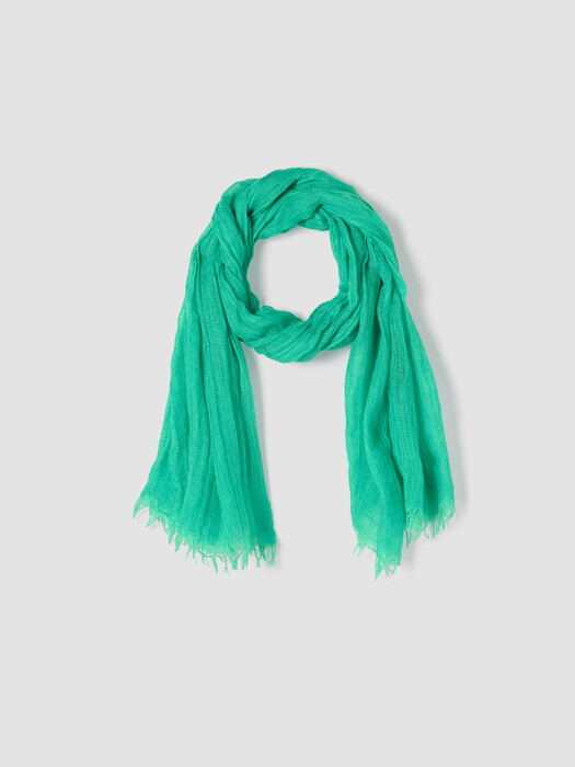 Textured Linen Blend Scarf