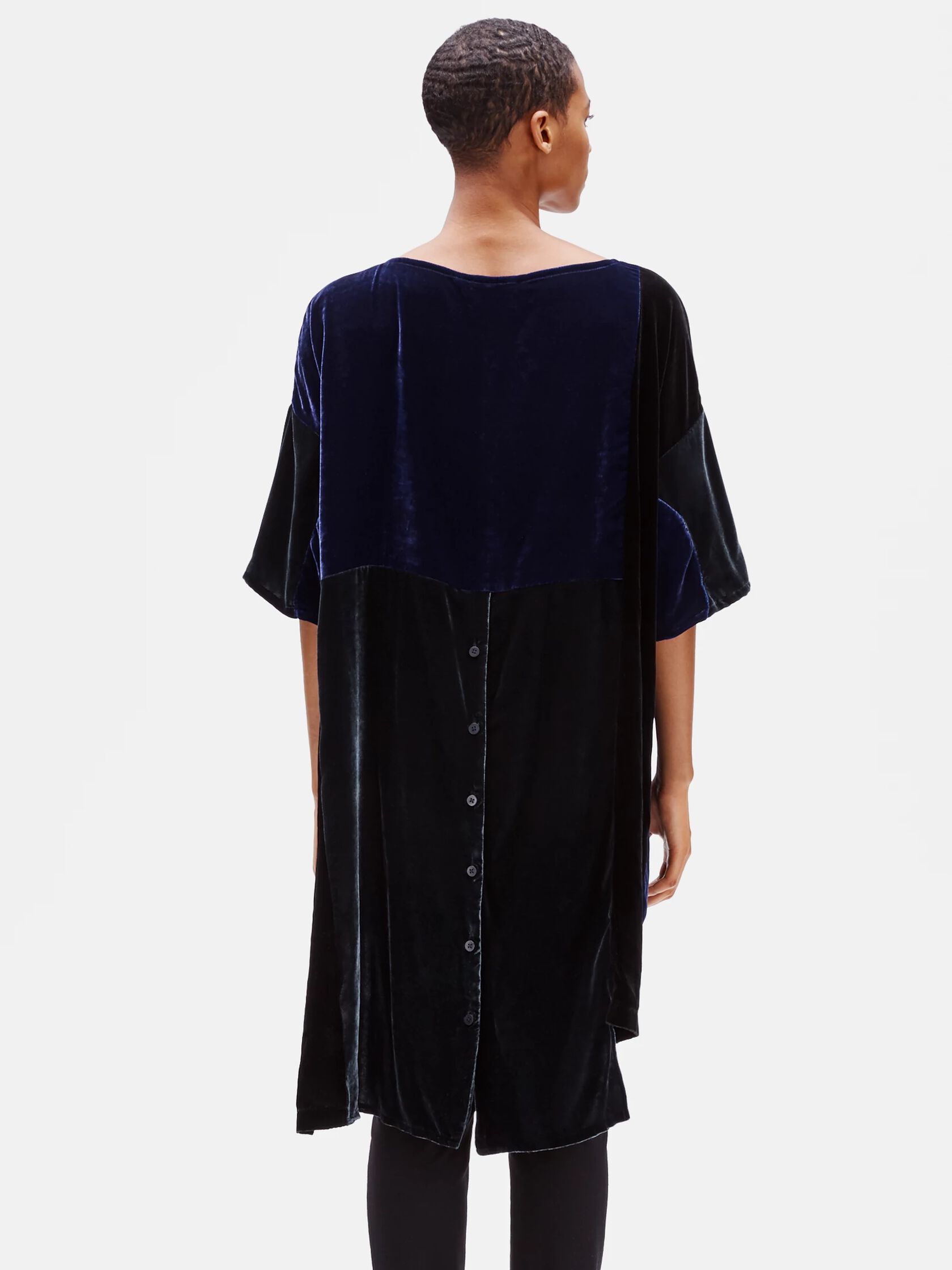 Resewn Velvet Tunic