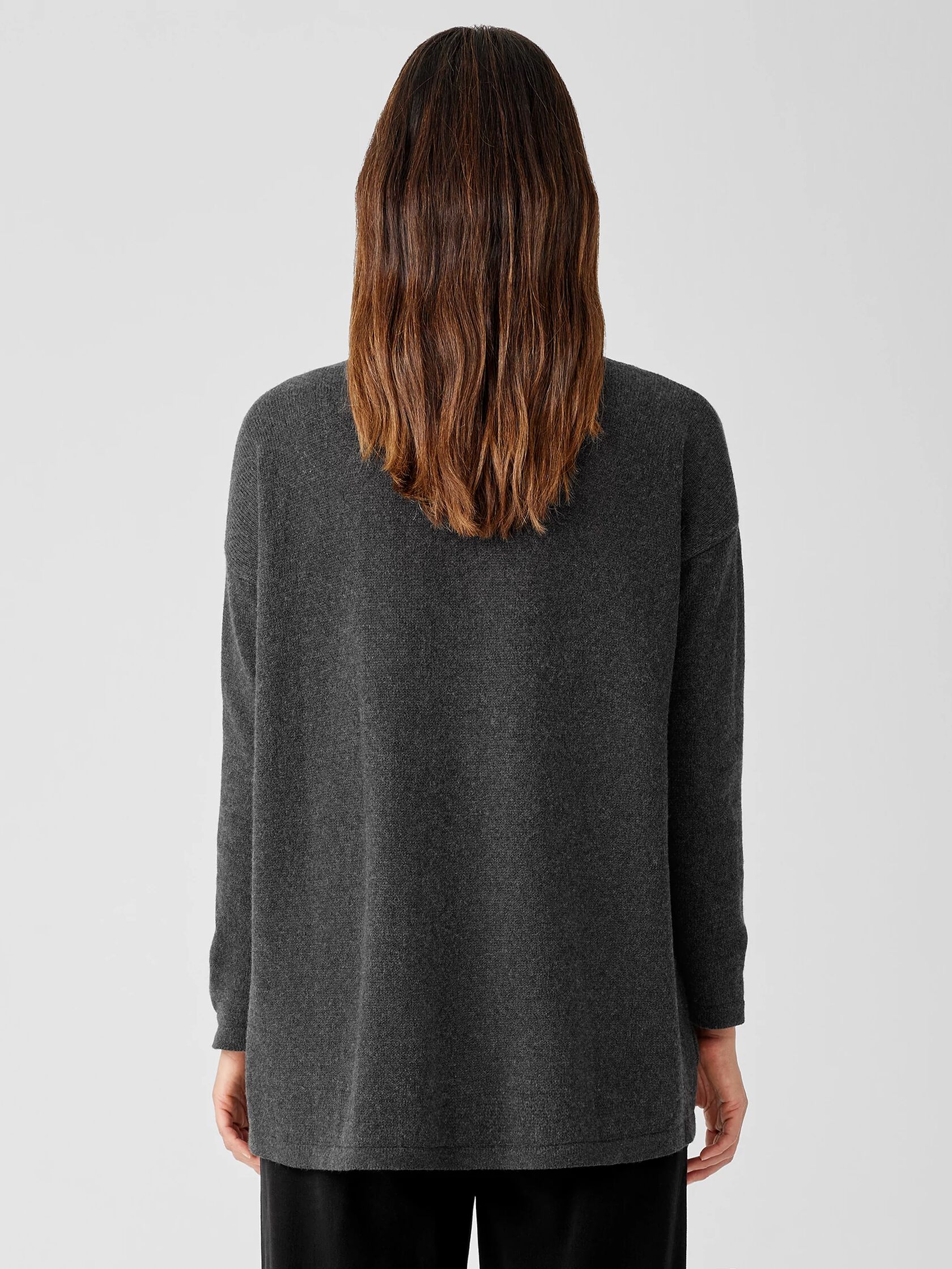 Cotton and Recycled Cashmere Cardigan