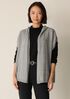 Cotton and Recycled Cashmere Hooded Poncho