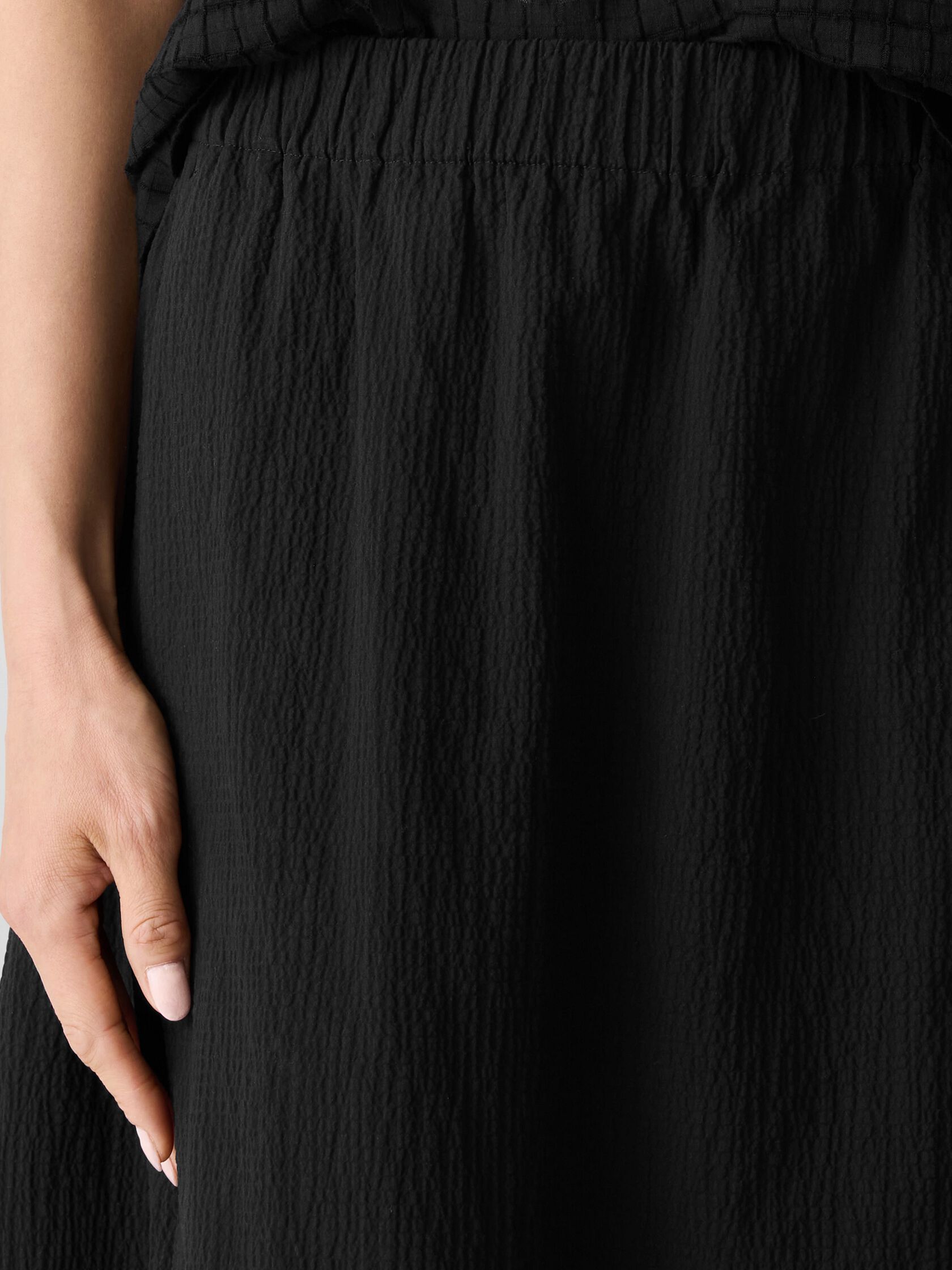 Organic Cotton Pucker Lantern Skirt