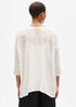 Sheer Silk Georgette Elbow-Sleeve Top