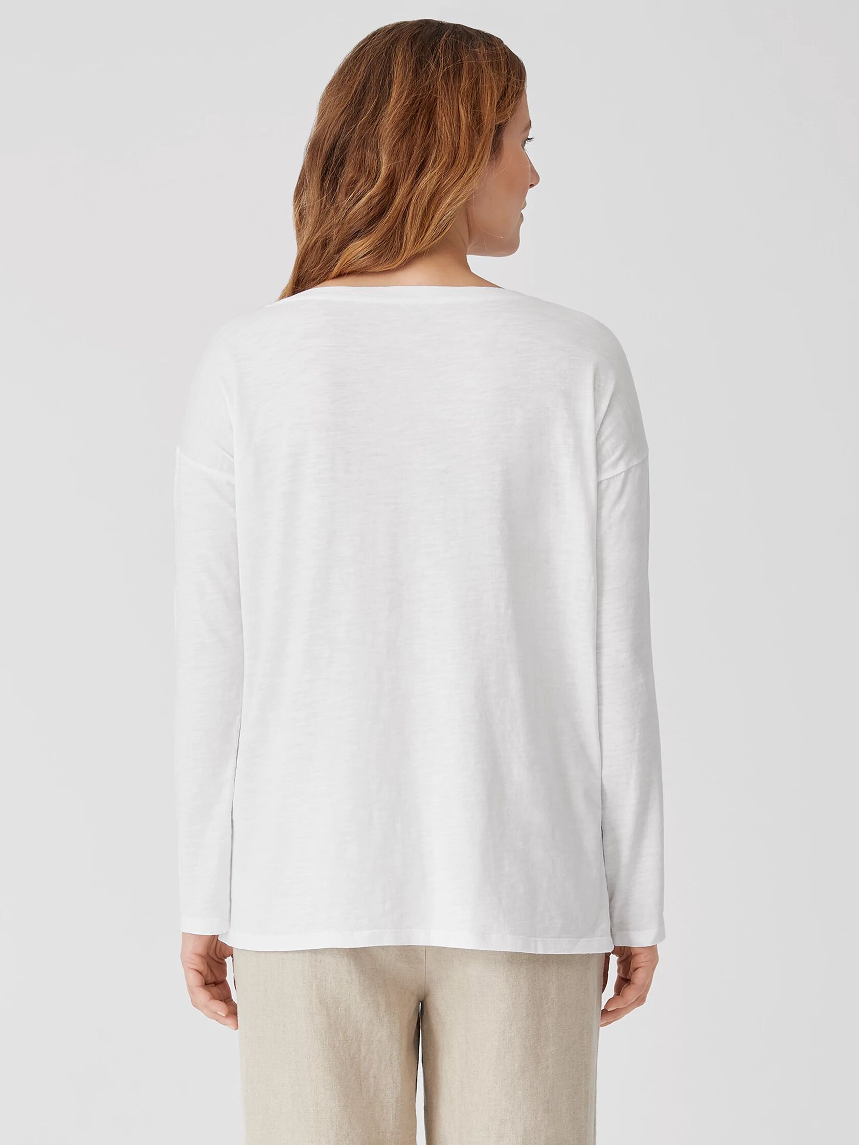 Organic Cotton Slub Box-Top