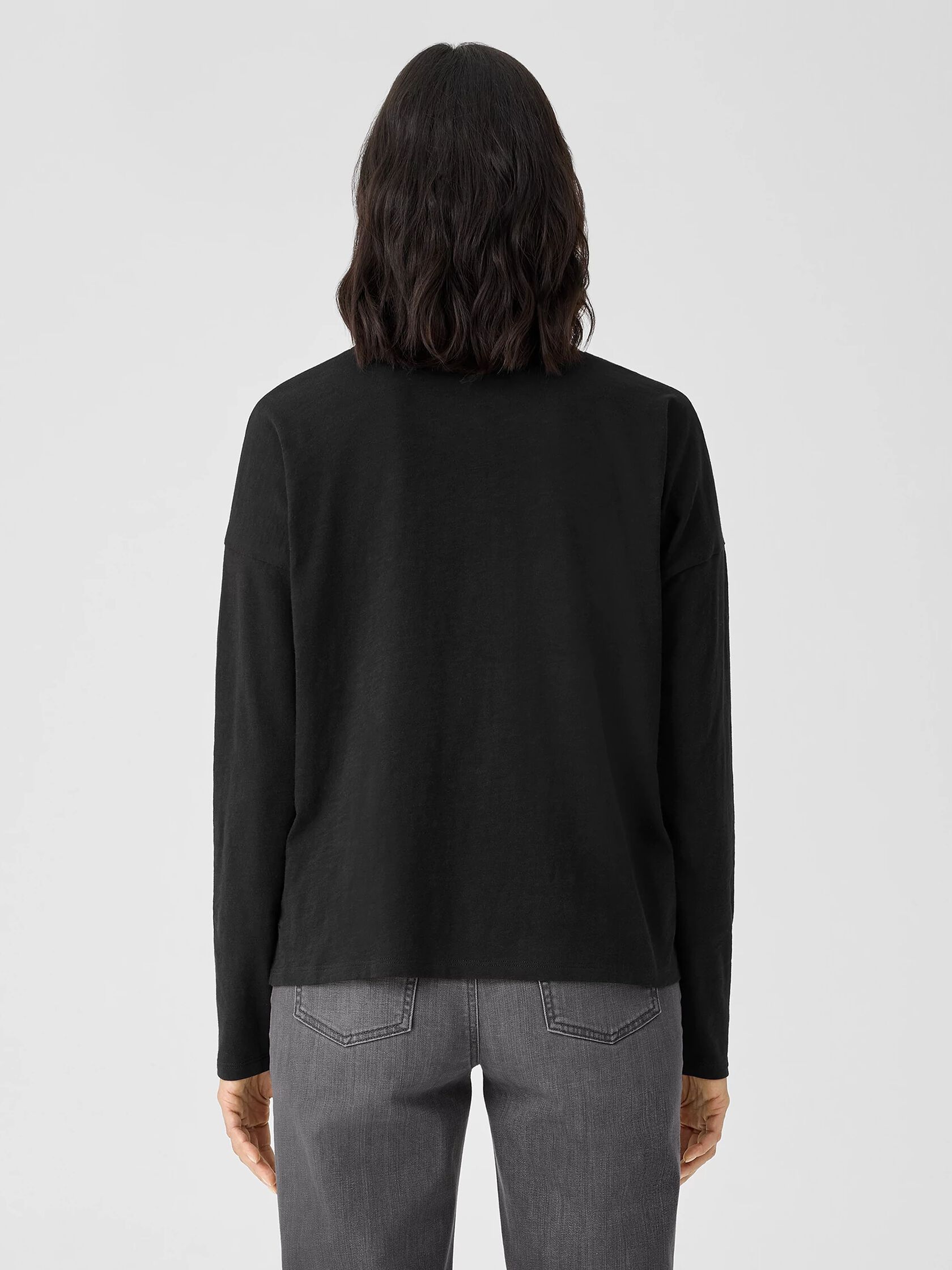Organic Cotton Slub Henley Top