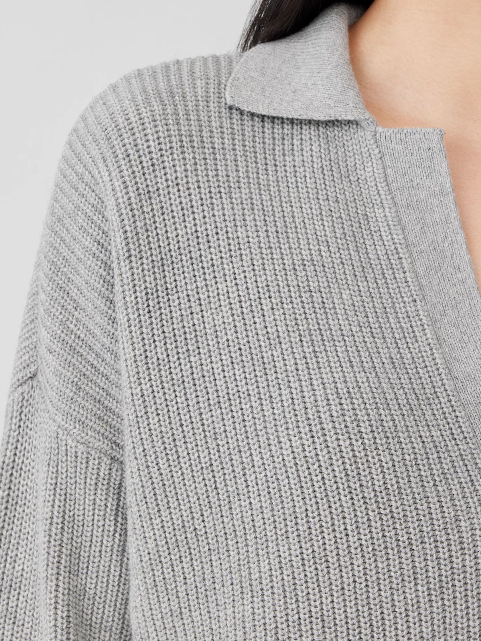 Cotton and Recycled Cashmere Top