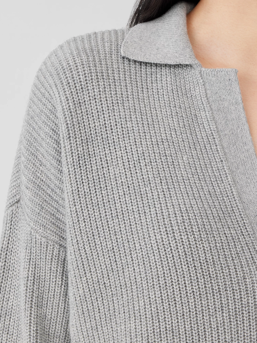 Cotton and Recycled Cashmere Top