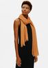 Handwoven Organic Cotton Grid Scarf